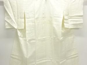 アンティーク　本麻すかし織芝草に萩模様長襦袢